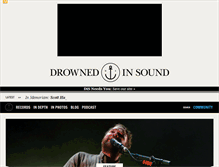 Tablet Screenshot of drownedinsound.com